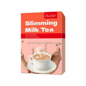 Thé au lait amincissant produits amincissants pour la perte de poids vente à chaud