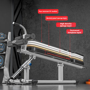 Banco de <span class=keywords><strong>Abdominales</strong></span> Plegable de Metal para Uso Doméstico, <span class=keywords><strong>Silla</strong></span> de Entrenamiento para <span class=keywords><strong>Abdominales</strong></span>, Equipo de Fitness Ajustable para Personas con Poco Espacio, Banco de Crunches Comercial - Product Image 4