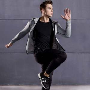 Abbigliamento da palestra Vedo Dropshipping Logo personalizzato in poliestere a più colori a compressione da palestra abbigliamento Fitness da uomo - Product Image 3