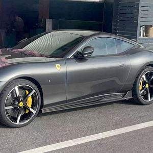 Extensions de jupes latérales en fibre de carbone sèche pré-imprégnée pour kit carrosserie <span class=keywords><strong>Ferrari</strong></span> Roma 2020-2025 - Product Image 4