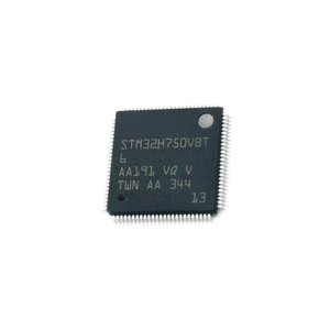 Microcontrôleurs STM32H750VBT6 100-LQFP originaux, circuits intégrés, composants électroniques, IC MCU 32 bits, 128 Ko FLASH, 100LQFP - Product Image 1