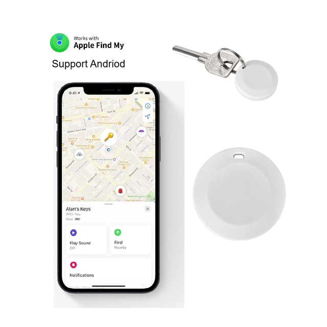 Smart AirTag Mini Anti-Lost Tracking Device Key Finder Locator GPS Pet Wallet Luggage Tracker