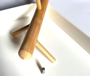 현대적인 ABS 플라스틱 키 트레이 홀더, 현관 테이블용 <span class=keywords><strong>3</strong></span>단 정사각형 정리함, 크기 19.8cm X 7.6cm X 19.8cm, 열쇠 및 보석 보관용 - Product Image 3