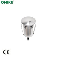 Lampu LED 2.5W RGB untuk Taman, Lampu Tanam di Tanah, Tahan Air IP67, Bahan Stainless Steel, Garansi 3 Tahun, Spotlight