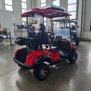 HKBG 2 Seater with AC Electric Golf Cart <b>72V</b> <b>Battery</b> Powered Golf Buggy - Product Image 5