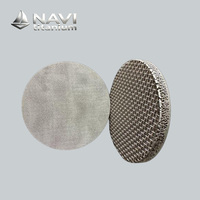 Layanan Desain Titanium NAVI untuk Filtrasi Minyak, Disk Filter Jaring Sinter Baja Tahan Karat, Jaring Sinter Baja Tahan Karat