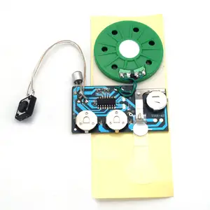Recordable Voice Module For DIY Homemade Greeting Cards Gift Boxes Invitations Music Sound Talk Chip Musical Tool