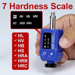 เครื่องทดสอบความแข็งแบบดิจิตอลระดับพรีเมียมลีบ LS252DC เครื่องทดสอบความแข็งโลหะแบบพกพาขนาดพกพาในตัว - Product Image 3