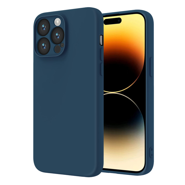 Factory Wholesale Silicone Phone Case Cover Shockproof for Apple iPhone 11 12 13 14 15 Pro Max IP16 Plus X Xs Max