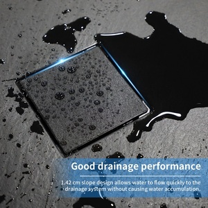 Bandeja <span class=keywords><strong>de</strong></span> <span class=keywords><strong>ducha</strong></span> <span class=keywords><strong>de</strong></span> pie libre antideslizante negra mate <span class=keywords><strong>de</strong></span> alta calidad bandeja <span class=keywords><strong>de</strong></span> <span class=keywords><strong>ducha</strong></span> Smc rectangular <span class=keywords><strong>de</strong></span> esquina <span class=keywords><strong>de</strong></span> baño - Product Image 4