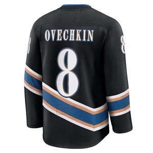 Jersey Hoki Amerika Bordir Grosir Washington Capitals 8 Alexander Ovechkin 77 TJ Oshie 43 Tom Wilson Seragam Hoki - Product Image 3