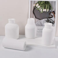 Moules en silicone pour poterie, artisanat, jardinières, vases, pour la fabrication de pots de fleurs en époxy, plâtre, béton, moule d'injection, décoration de jardinage