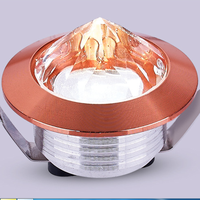 Mini spot lumineux led, en cristal, 3w, 2 pièces