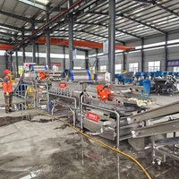 Máquina de Lavado de Apio y Repollo, Trituradora de Patatas, Limpieza por Vórtice, Planta Multifuncional de Procesamiento de Vegetales, Acero Inoxidable de Grado Alimenticio