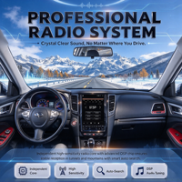 Pour Infiniti FX35/FX25/FX37/FX50 (2007-2013) QX70 (2013-2019) Écran vertical Tesla 13,8 pouces pour autoradio, Android Auto & CarPlay BT