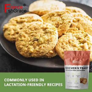 Compléments alimentaires personnalisés à base de levure de bière biologique pour soutenir les allaitantes 340 g Levure de bière biologique - Product Image 3