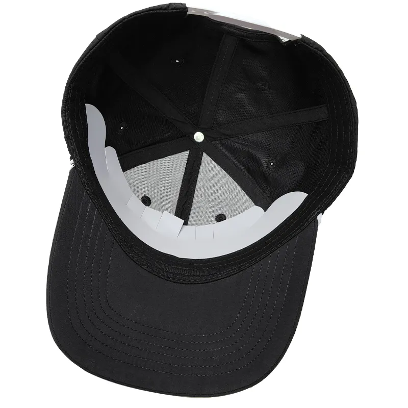 Cappello da Baseball personalizzato di qualità del marchio piccolo ordine minimo con ricamo ad alta frequenza con bordo curvo