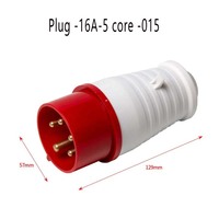 Accessoires pour générateur à essence, prise et fiche industrielles neuves, 3 trous/4 trous/5 trous
