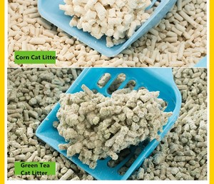 Litière pour chat en tofu écologique de haute qualité, lavable et désodorisante, agglomérante rapide, 99% sans poussière - Product Image 3