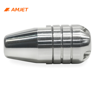 หัวฉีดเทอร์โบ AMJET 40-60LPM สำหรับทำความสะอาดท่อ หัวฉีดแรงดันสูงสำหรับขจัดสนิม หัวฉีดทำความสะอาดประสิทธิภาพสูง - Product Image 5