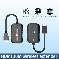 HOOMC Mini Extendeur HDMI sans fil 30M HD 1080p avec fonction Plug and Play
