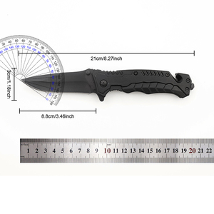 Bán buôn tùy chỉnh gấp dao Pocket với khắc nhãn carbon không gỉ lưỡi thép cho Diy & cắm trại OEM hỗ trợ - Product Image 2