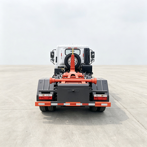 รถบรรทุกติดเครนยกขยะ Dongfeng แบบ Roll Off Skip Loader ระบบไฮดรอลิก สำหรับขนส่งภาชนะบรรจุขยะ 5-8 ลูกบาศก์เมตร สำหรับการเก็บขยะในเขตเทศบาล - Product Image 3