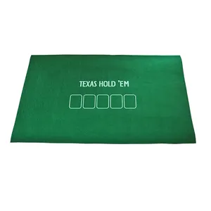 Tela de fieltro para mesa de póker, tela no tejida para mesa de póker, Casino, Baccarat, Fichas, póker, Texas, Hold'em