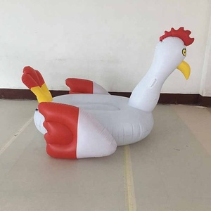 Flotteur gonflable en forme de dinde pour piscine, parc aquatique - Product Image 4