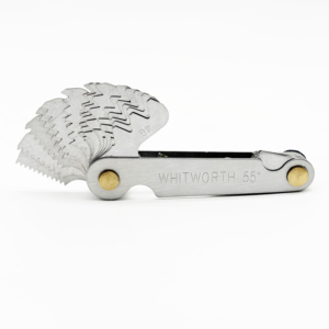 Jauge de pas de vis <span class=keywords><strong>Whitworth</strong></span> à 55 degrés en acier inoxydable de haute précision pour la mesure industrielle - Product Image 4