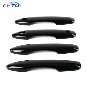 Nero lucido argento ABS Carbon Look coperture <span class=keywords><strong>per</strong></span> maniglie <span class=keywords><strong>per</strong></span> auto <span class=keywords><strong>per</strong></span> Toyota Daihatsu Altis Camry belladonna XV70 2018-2024 - Product Image 3