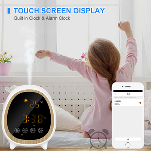 Diffuseur d'huiles essentielles WiFi intelligent fonctionne avec l'application <span class=keywords><strong>Alexa</strong></span> et <span class=keywords><strong>Google</strong></span> Home Phone et commande vocale, diffuseur de brume fraîche ultrasonique de 200ml - Product Image 5