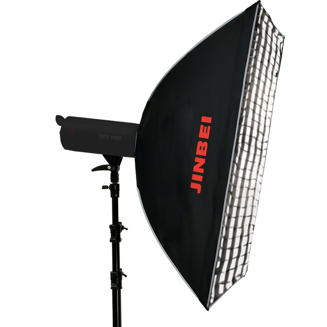 JINBEI KE-25x100cm Quickly Release Bowens Mount Octagon Soft Box for Studio Flash Film Umbrella Soft Box Video Photography