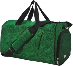 Custom Girls Glitter Travel Cheer Duffel Bag Dance Bag