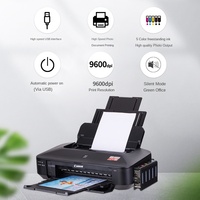 Impresora de Inyección de Tinta A3 Pixma IX6780/IX6880 Wifi de 5 Colores para Impresión de Gráficos CAD y Fotos, Nueva Impresora con Tanque de Tinta CISS Autoadhesivo y Sistema Automático