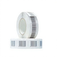 Étiquette de sécurité RFID souple EAS 8,2 MHz, étiquette en papier avec capteur pour l'impression, pour supermarchés et commerces de détail