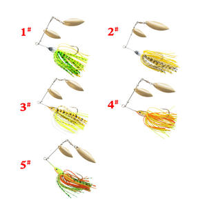 13,5G cebos duros multifunción <span class=keywords><strong>Spinner</strong></span> cebo hundimiento señuelo de pesca Artificial lentejuelas silicona calamar agua salada pescado lubina Lucio - Product Image 5
