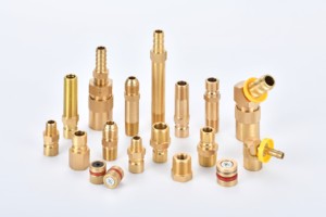 Raccordo diritto Jiffy per piastrelle, in ottone, a flusso aperto, con attacco rapido per tubo refrigerante, connettore a barb, raccordi per tubi - Product Image 3