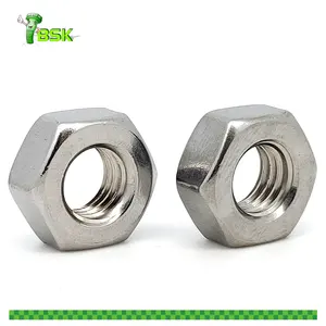 ISO 4033 JIS B1181 316 din934 m3 m6 304 Stainless Steel Nut M27 M30 M33 M36 Thickened Hex Hexagon Nuts
