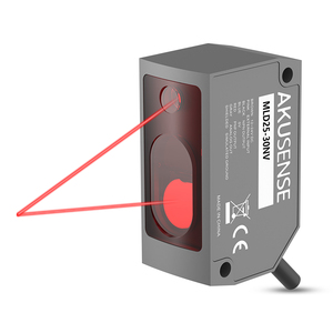 חיישן תזוזה לייזר CMOS מדגם Akusense MLD33-250NP עם פלט אנלוגי/דיגיטלי 100-400 מ\\\"מ למדידת מרחק מדויקת - Product Image 3