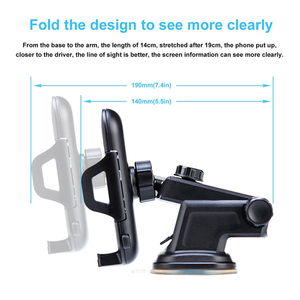 <span class=keywords><strong>Support</strong></span> de téléphone à ventouse pour tableau de bord de voiture - Product Image 6