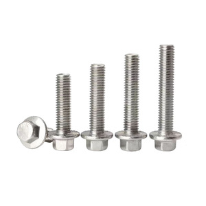 Pernos de Brida de Acero Inoxidable Daosheng Core 304 M5 M6 M8 M10 M12 Totalmente Roscados Grado A A2-70 para Equipos de Transporte Ferroviario - Product Image 2