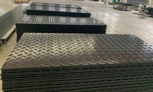 Custom Recyclable Heavy Duty Construction HDPE Track Road <b>Mat</b> 4x8 Uhmwpe Heavy Duty Ground Protection <b>Mats</b> - Product Image 5