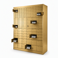 Coffre-fort de banque en acier inoxydable JINGYE, coffre-fort personnalisé pour hôtel, coffre-fort de banque, casier de sécurité, coffre-fort de dépôt