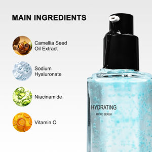 Özel Kamelya C Vitamini Mikro Kapsül Yağ Boncukları Nemlendirici Vegan Organik Kırışıklık Karşıtı Gözenek Sıkılaştırıcı Yüz Esansiyel Yağ Serumu - Product Image 4