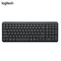 Clavier sans fil Logitech K251, clavier professionnel de bureau, ordinateur portable, téléphone portable, Mac, tablette, clavier ipad