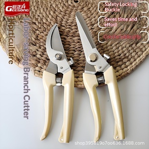 Forbici <span class=keywords><strong>da</strong></span> Potatura per Orticoltura con Manico in Plastica Ergonomico e Lame in Acciaio Inossidabile per Rami, Fiori e Alberi <span class=keywords><strong>da</strong></span> <span class=keywords><strong>Frutto</strong></span> - Product Image 5