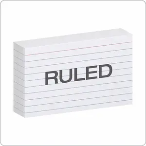 Spiral Index Cards, Ruled, 4 x 6, Assorted, 50/Pack - Reliable Paper