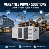 Alimenté par DCEC Générateur Cummins 80kW Générateur diesel 100kva Type insonorisé avec moteur Cummins