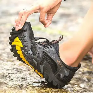 2024户外湿涉水鞋男士水上运动鞋沙滩游泳鞋速干防滑浮潜登山鞋